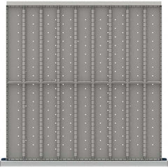 LISTA - 18-Compartment Drawer Divider Layout for 3.15" High Drawers - Exact Tooling