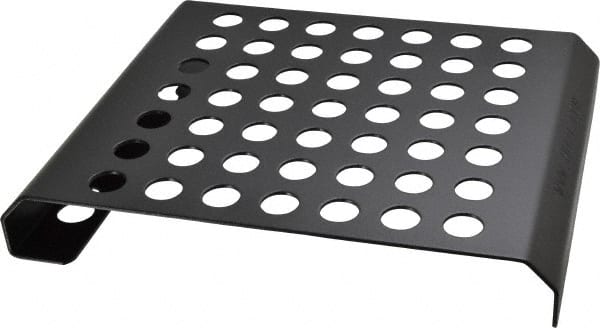 Huot - 49 Collet, ER16 Steel Collet Rack and Tray - 7-7/32 Inch Wide x 1-3/8 Inch High x 9-1/8 Inch Long - Exact Tooling