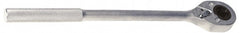 Proto - 3/4" Drive Pear Head Female Drive Ratchet - Chrome Finish, 20" OAL, 24 Gear Teeth, Standard Head - Exact Tooling