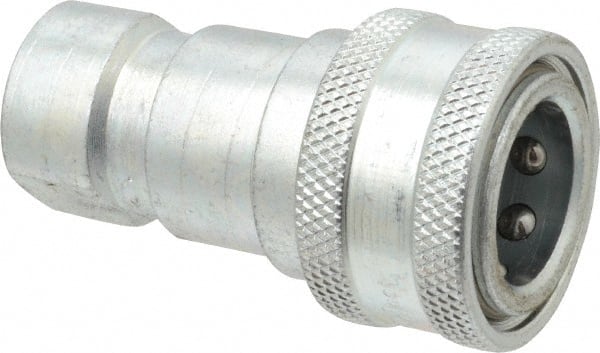 Parker - 3/8 NPTF Steel Hydraulic Hose Female Pipe Thread Coupler - 4,000 psi - Exact Tooling