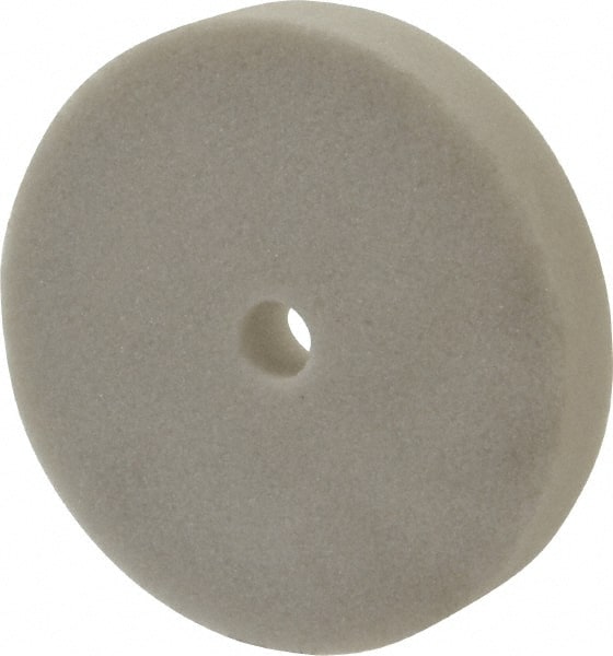 Norton - 60 Grit Aluminum Oxide Type 1 Internal Grinding Wheel - 3" Diam x 3/8" Hole x 1/2" Thick, 10,825 Max RPM, Type 1 Medium Grade, J Hardness, Vitrified Bond, No Recess - Exact Tooling
