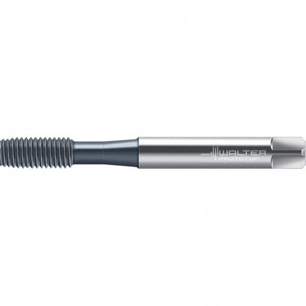 Walter-Prototyp - M5x0.80 DIN 2174 6HX 4.660 Thread Limit Semi-Bottoming Thread Forming Tap - Powdered Metal High Speed Steel, TiCN Finish, 70mm OAL, 8mm Thread Length, Right Hand Thread, Series TC420 - Exact Tooling
