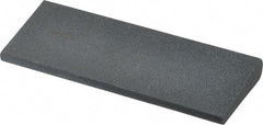 Norton - 4-1/2" Long x 1-3/4" Diam x 1/2" Thick, Silicon Carbide Sharpening Stone - Round, Medium Grade - Exact Tooling