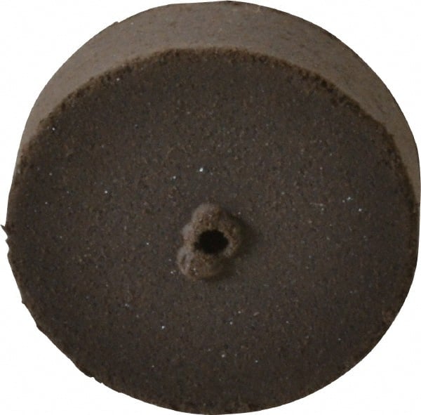 Cratex - 7/8" Diam x 1/16" Hole x 1/4" Thick, Surface Grinding Wheel - Silicon Carbide, Medium Grade, 25,000 Max RPM, Rubber Bond, No Recess - Exact Tooling