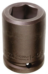 Proto - #5 Spline Drive, 2-5/8" Socket, Impact Socket - 6 Points, 4-1/2" OAL - Exact Tooling