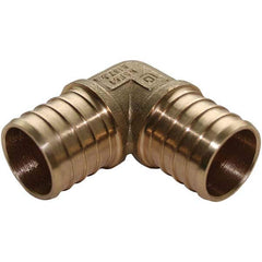 Jones Stephens - Brass & Chrome Pipe Fittings Type: 90 Elbow Fitting Size: 1 - Exact Tooling