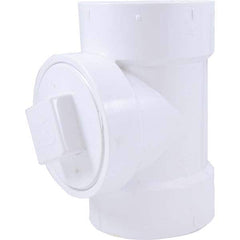 Jones Stephens - Drain, Waste & Vent Pipe Fittings Type: Cleanout Test Tee w/Cleanout Plug Fitting Size: 4 (Inch) - Exact Tooling