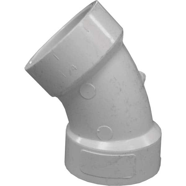 Jones Stephens - Plastic Pipe Fittings Type: Elbow Fitting Size: 3 (Inch) - Exact Tooling