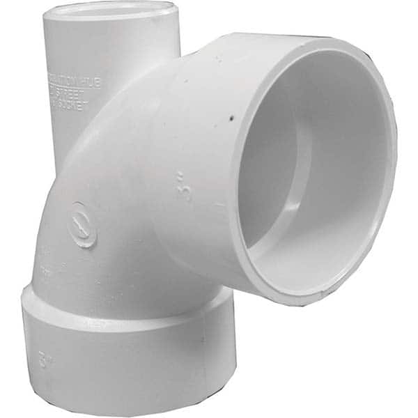 Jones Stephens - Plastic Pipe Fittings Type: Elbow Fitting Size: 3 x 2 (Inch) - Exact Tooling
