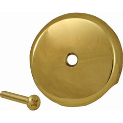 Jones Stephens - Shower Heads & Accessories Type: Overflow Plate Finish/Coating: Polished Brass - Exact Tooling