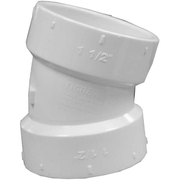 Jones Stephens - Plastic Pipe Fittings Type: Elbow Fitting Size: 1-1/2 (Inch) - Exact Tooling