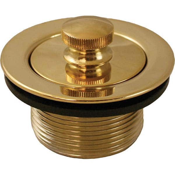 Jones Stephens - Shower Heads & Accessories Type: Bath Drain Finish/Coating: Polished Brass - Exact Tooling