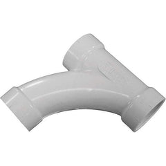 Jones Stephens - Drain, Waste & Vent Pipe Fittings Type: Long Turn Tee Wye Fitting Size: 3 (Inch) - Exact Tooling