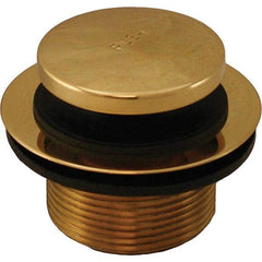 Jones Stephens - Shower Heads & Accessories Type: Bath Drain Finish/Coating: Polished Brass - Exact Tooling
