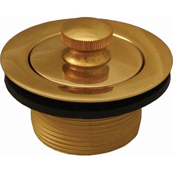 Jones Stephens - Shower Heads & Accessories Type: Bath Drain Finish/Coating: Polished Brass - Exact Tooling