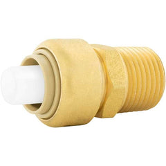 Jones Stephens - Metal Push-To-Connect Tube Fittings Type: Adapter Tube Outside Diameter (Inch): 3/4 - Exact Tooling