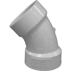 Jones Stephens - Plastic Pipe Fittings Type: Elbow Fitting Size: 4 (Inch) - Exact Tooling