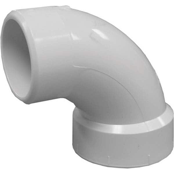 Jones Stephens - Plastic Pipe Fittings Type: Street Elbow Fitting Size: 4 (Inch) - Exact Tooling