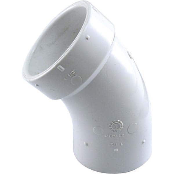 Jones Stephens - Plastic Pipe Fittings Type: Street Elbow Fitting Size: 6 (Inch) - Exact Tooling