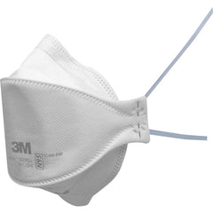 3M - Disposable Respirators & Masks; Type: Disposible Respirator Mask ; NIOSH Classification: N95 ; Features: Flat Fold. Indivually Wrapped. Adjustable Noseclip. Compatible With Eyewear. ; Strap Type: Elastic ; Usage Conditions: Agriculture; Biotechnolog - Exact Tooling