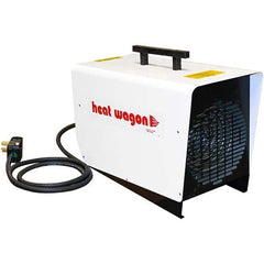 Heat Wagon - Electric Forced Air Heaters Type: Portable Heater Unit Maximum BTU Rating: 30700 - Exact Tooling