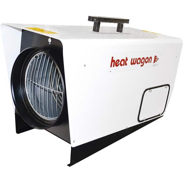 Heat Wagon - Electric Forced Air Heaters Type: Forced Air Blower Maximum BTU Rating: 65000 - Exact Tooling
