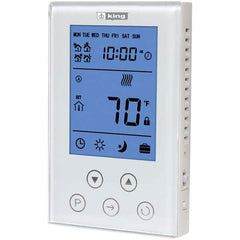 King Electric - Thermostats Type: Line Voltage Wall Thermostat Style: Line Voltage Wall Thermostat - Exact Tooling