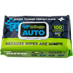 Crocodile Cloth - Wipes Type: General Purpose Style: Pre-Moistened; Flat Fold - Exact Tooling