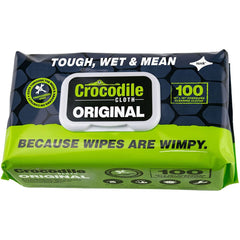 Crocodile Cloth - Wipes Type: General Purpose Style: Pre-Moistened; Flat Fold - Exact Tooling