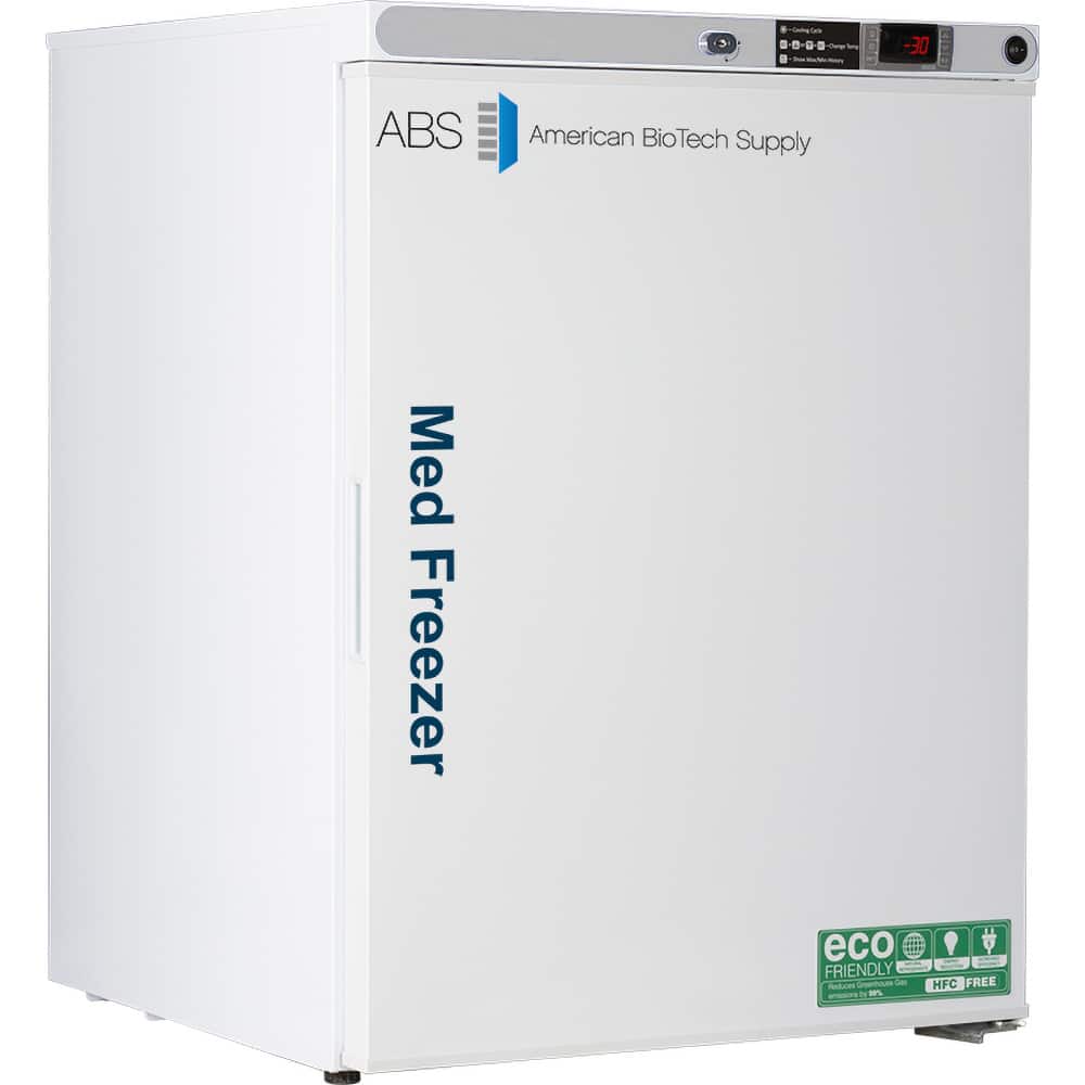 American BioTech Supply - Laboratory Refrigerators and Freezers Type: Pharmacy Freezer Volume Capacity: 4 Cu. Ft. - Exact Tooling