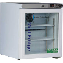 American BioTech Supply - Laboratory Refrigerators and Freezers Type: Pharmacy Refrigerator Volume Capacity: 1 Cu. Ft. - Exact Tooling