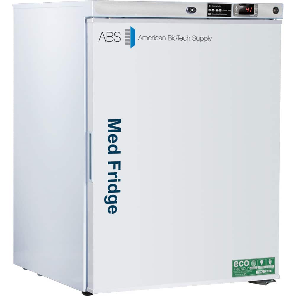 American BioTech Supply - Laboratory Refrigerators and Freezers Type: Pharmacy Refrigerator Volume Capacity: 5.2 Cu. Ft. - Exact Tooling