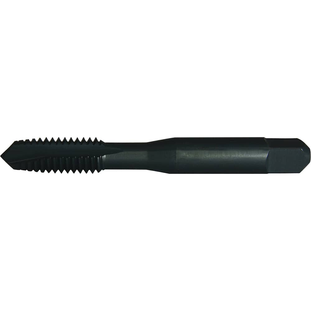 Greenfield Threading - 5/16-24 UNF Class 2B 2-Flute Black Oxide Finish High Speed Steel Spiral Point Tap - Exact Tooling