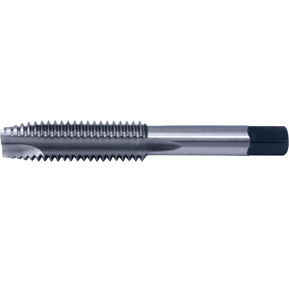 Greenfield Threading - 1/4-28 UNF3-Flute Bright Finish High Speed Steel Spiral Point Tap - Exact Tooling