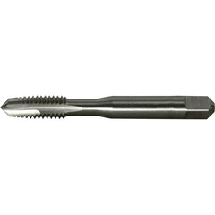 Greenfield Threading - 7/16-14 UNC Class 2B 3-Flute Bright Finish High Speed Steel Spiral Point Tap - Exact Tooling