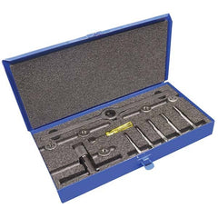 Greenfield Threading - Tap & Die Sets Minimum Tap Thread Size (Inch): 1/4-20 Maximum Tap Thread Size (Inch): 1/2-13 - Exact Tooling
