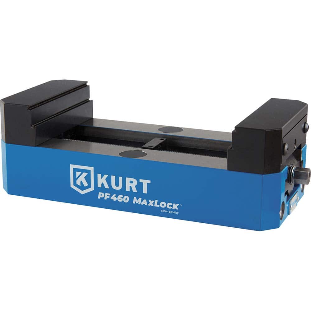 Kurt - Modular Vises & Components; System Compatibility: 5 Axis Workholding Systems ; Product Type: Dovetail Vise ; Jaw Width (Inch): 4 ; Jaw Width (Decimal Inch): 4 ; Jaw Height (Inch): 1-1/4 ; Jaw Height (Decimal Inch): 1.2500 - Exact Tooling
