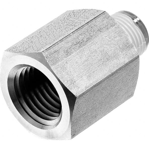 USA Sealing - 3/4 x 3/8" Galvanized Steel Pipe Reducing Adapter - Exact Tooling