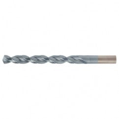 #26 RHS / RHC HSS 135 Degree Split Point Wide Land Parabolic Drill - TiCN - Exact Tooling