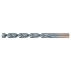 #23 RHS / RHC HSS 135 Degree Split Point Wide Land Parabolic Drill - TiCN - Exact Tooling