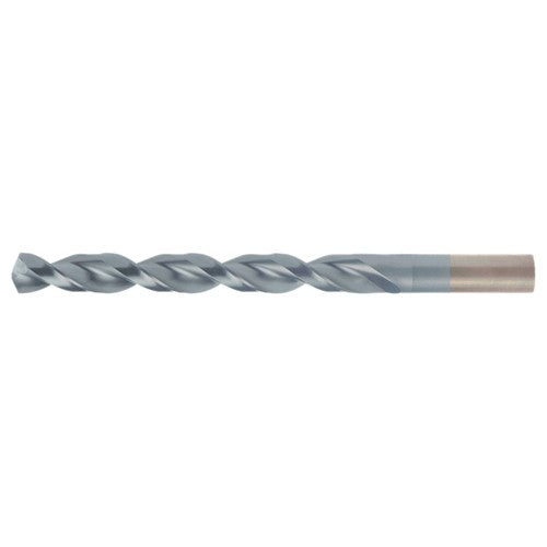 #35 RHS / RHC HSS 135 Degree Split Point Wide Land Parabolic Drill - TiCN - Exact Tooling