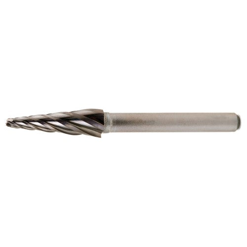 SL-4 Aluminum Cut Solid Carbide Bur-Cone Radius Shape - Exact Tooling