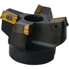 4" Dia.-1.5" Hole Dia.-Indexable Face Mills-75° - Exact Tooling