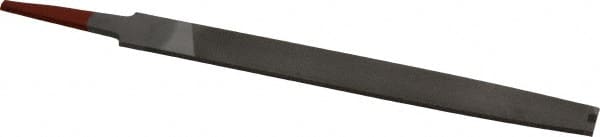 Simonds File - 6" Long, Bastard Cut, Mill American-Pattern File - Single Cut, Tang - Exact Tooling