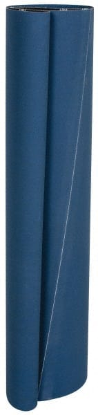 Norton - 37" Wide x 60" OAL, 180 Grit, Zirconia Alumina Abrasive Belt - Zirconia Alumina, Very Fine, Coated, X Weighted Cloth Backing, Wet/Dry, Series R823 - Exact Tooling
