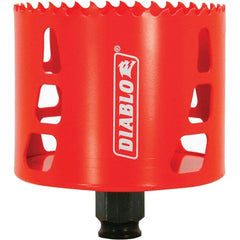 Freud - 3-1/4" Diam, 2-3/8" Cutting Depth, Hole Saw - Bi-Metal Saw, Toothed Edge - Exact Tooling
