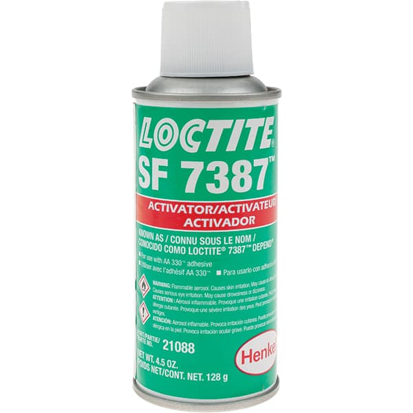 Loctite - Adhesive Activators & Primers - 7387 4.5OZ EN LOCTITE DPND ACTVTR - Exact Tooling