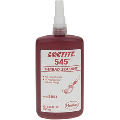 Loctite - 250 mL, Red, Thread Sealant - Series 545 - Exact Tooling