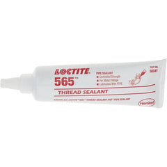 Loctite - 250 mL, White, Thread Sealant - Series 565 - Exact Tooling