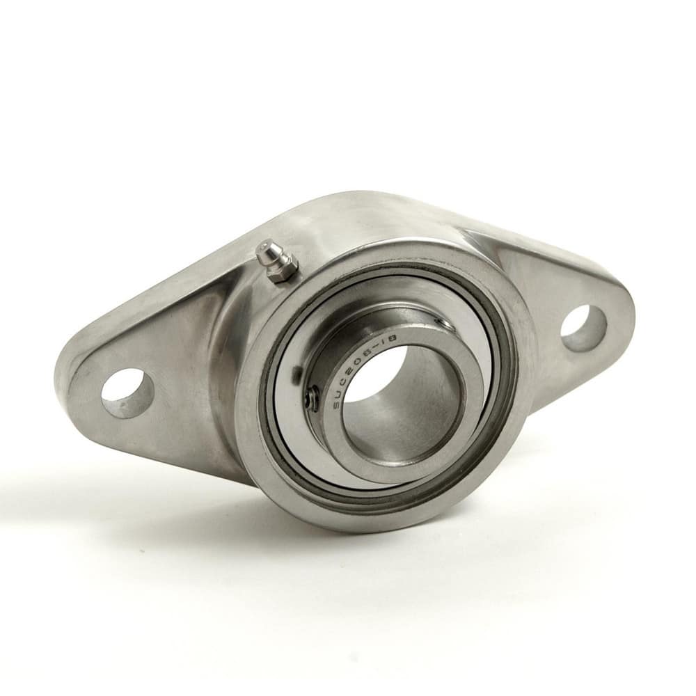 Mounted Bearings & Pillow Blocks; Bearing Insert Type: Wide Inner Ring; Bolt Hole (Center-to-center): 99 mm; Housing Material: Stainless Steel; Lock Type: Set Screw; Static Load Capacity: 1440.00; Number Of Bolts: 2; Maximum RPM: 5849.000; Series: UCFLSS;
